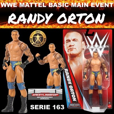 WWE MATTEL BASIC MAIN EVENT SERIE 163 VIPER RANDY ORTON WRESTLING FIGUR ELITE