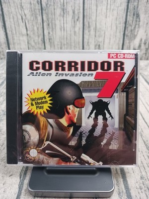 Corridor 7: Alien Invasion (PC, CD-ROM, 1996, Windows) Brand New / Sealed 