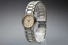 SEIKO Exceline 1221-0190 Silver Women Watch Vintage N MINT New Batt JAPAN