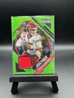 2025 Panini Prizm Premier Jerseys Patrick Mahomes II Neon Green Pulsar Patch