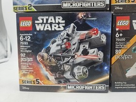 New Lego Star Wars 6 Microfighters 75074, 75193, 75194, 75400, 75075, 75344