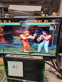 Art of Fighting Neo Geo MVS SNK 100% Authentic Tested *SECURITY SEAL* #1
