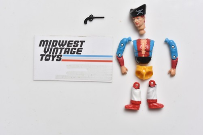 #ad Remco Pirates Of The Evil Seas LONG JOHN PARTS 3.75quot; Action Figure 1991 $59.99