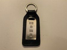 P.O.S.H. Club P&O Cruises Sterling Silver Hallmark 925 Sheffield Ingot Keyring.