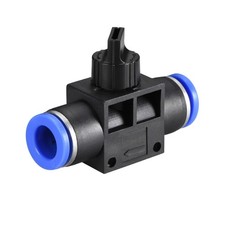 12mm OD Pneumatic Air Flow Control Speed Valve,Union Straight Hand Valve