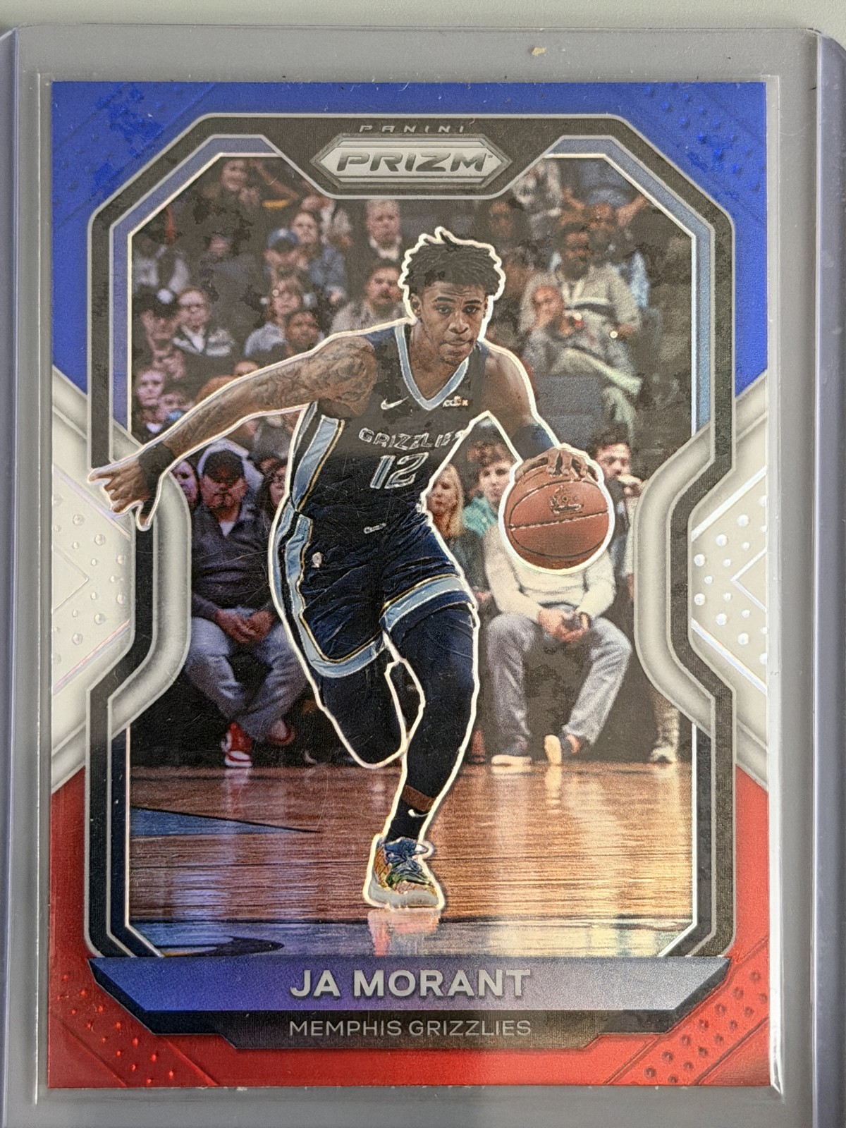 2020-21 Panini Prizm - Ja Morant #115 Red White & Blue Prizm