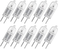 10Er Set Halogen-Lampe Bi-Pin Stiftsockellampe G4 12V 20W Dimmbar