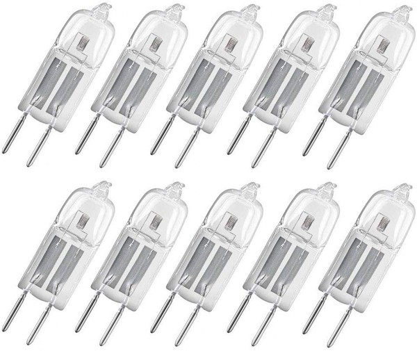 10Er Set Halogen-Lampe Bi-Pin Stiftsockellampe G4 12V 20W Dimmbar-image