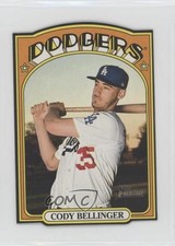 2021 Topps Heritage 1972 Die-Cuts Cody Bellinger #72DC-1 tv5