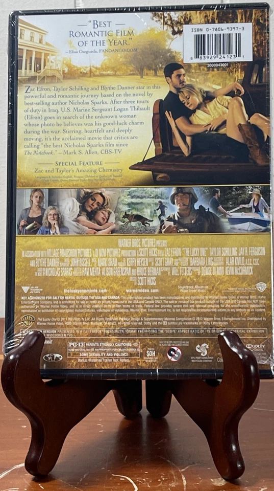 The Lucky One (DVD, 2012) New Sealed Foto 3 de 4