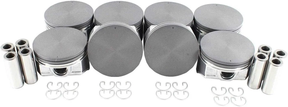 Kit de reconstrucción de motor pistones de techo plano 1999-01 Chevy GMC/Sierra 1500 5,3 L LM4 LM7 Foto 2 de 4