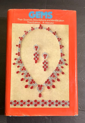 Gems: Their Sources Descriptions &Identification Robert Webster Jewelry Trade HC