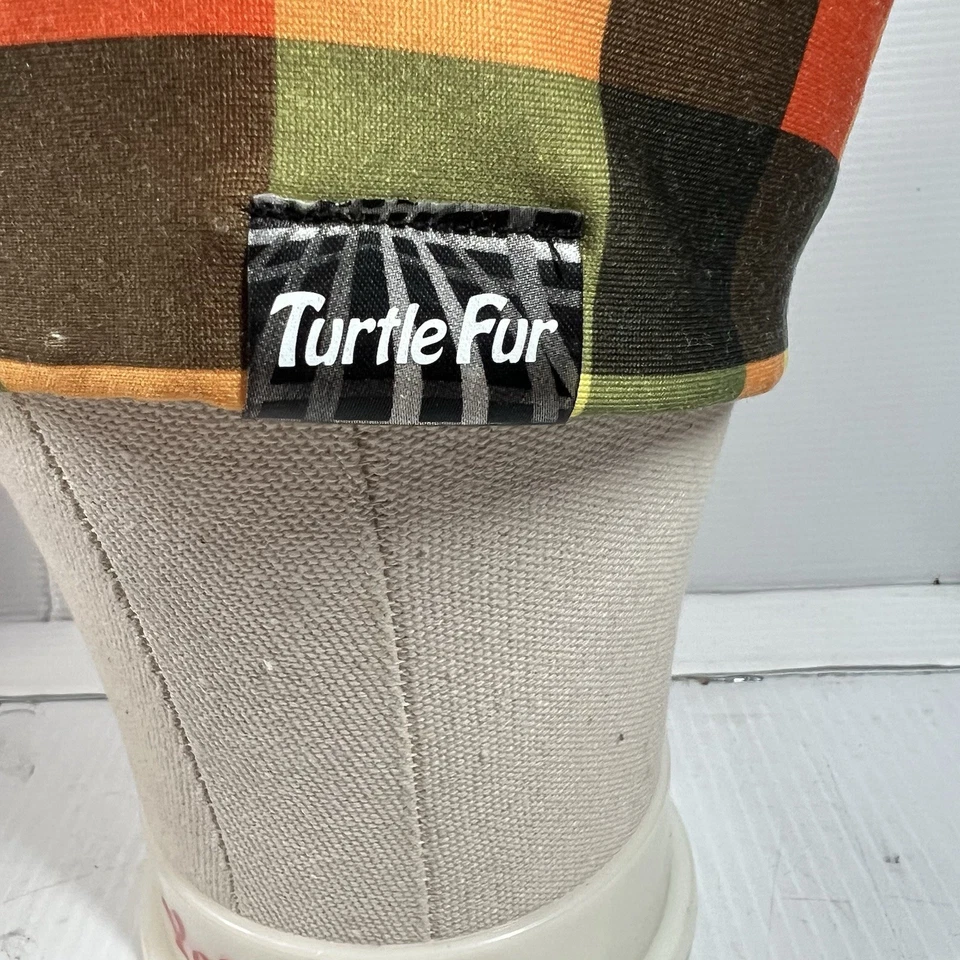 Gorro/gorra de piel de tortuga talla única hecho en EE. UU. patrón funky Foto 2 de 4