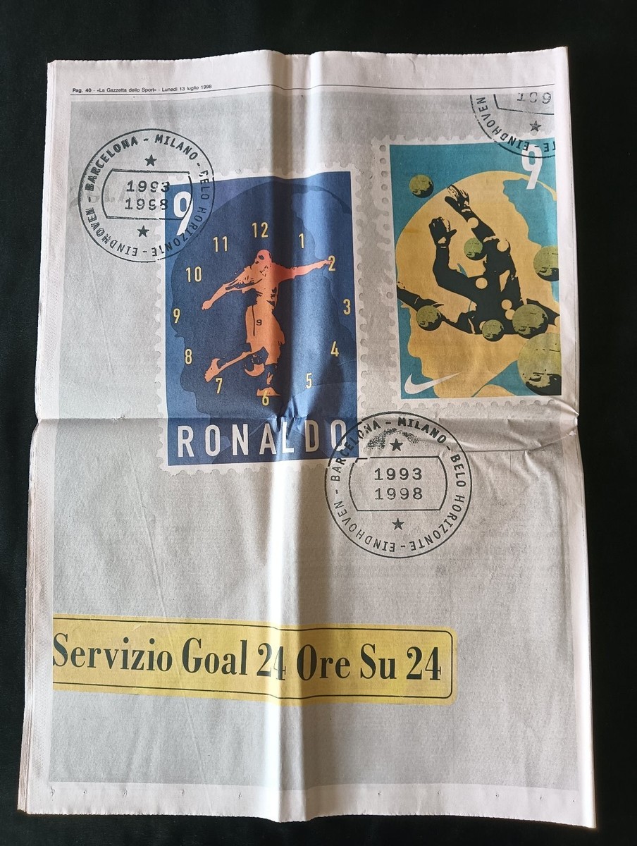 LA GAZZETTA DELLO SPORT N. 163 DEL 12 LUGLIO 1999 - TUTTI CON