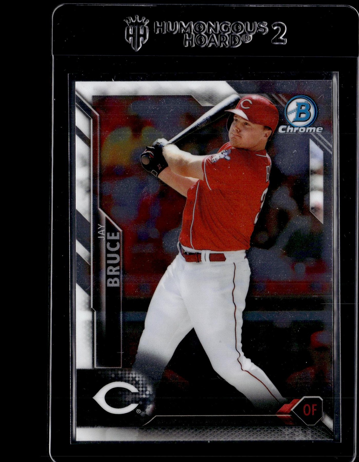 2016 Bowman Chrome Base Chrome Vending #103 Jay Bruce
