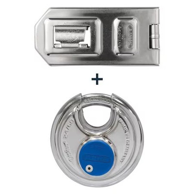Abus 724148 Security Kit, 2 23/64''H, 2 23/64''W, Silver