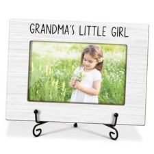 Grandma Picture Frame From Granddaughter, Wooden Photo Frame Gifts for