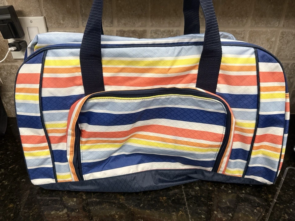 Correa de viaje para equipaje 31 Thirty One nueva sin etiquetas todo embalado (rayas Vista) Foto 2 de 4