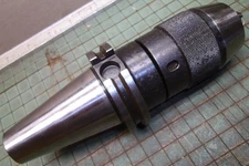 831 = CAT 40 CNC Keyless Friction Drill Chuck w/ Retention Knob 0-1/2 Capacity