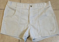 Vtg 80s OP Ocean Pacific Faded Corduroy Shorts 34 Beach Surf Quiksilver Dog Town