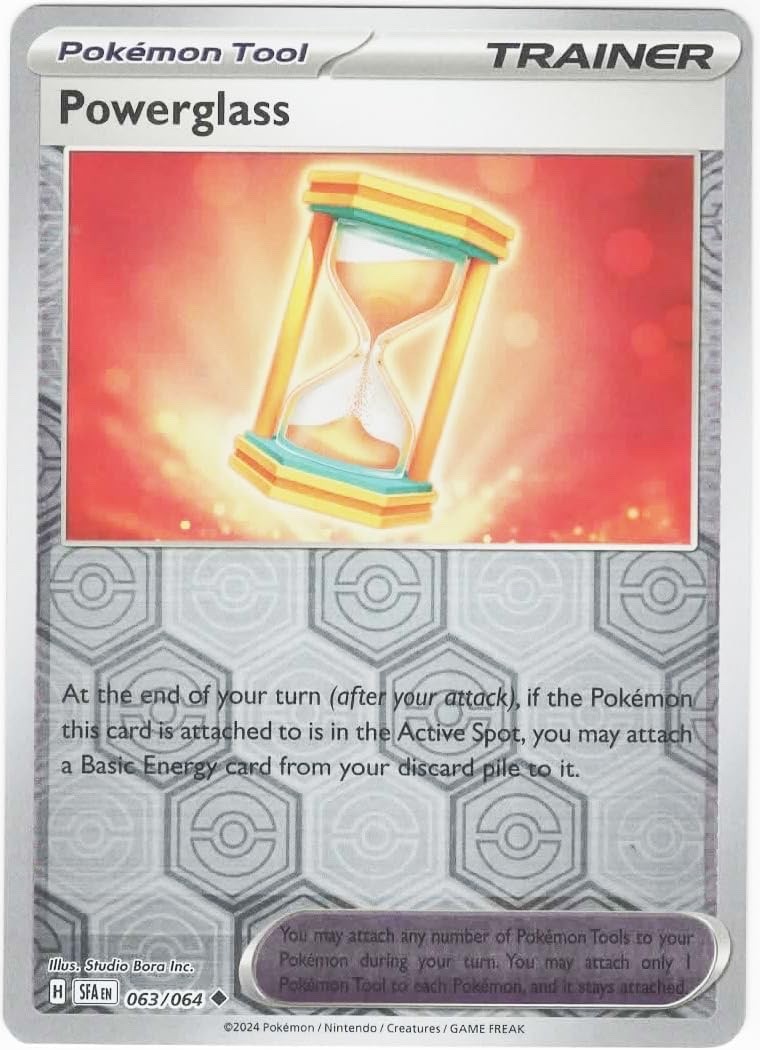 Pokemon - Powerglass - 063/064 - Reverse Holo – Shrouded Fable - NM/M