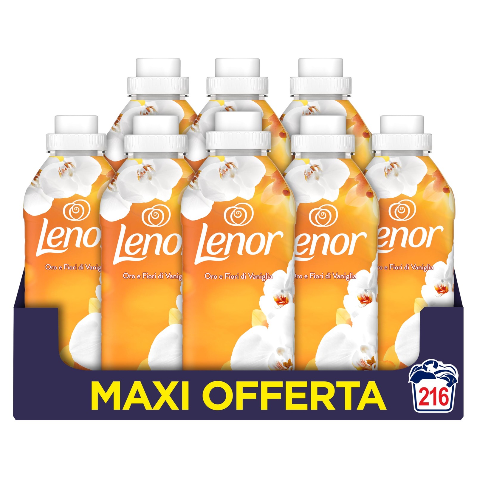 Offerta Lenor 216 Lavaggi Oro e Fiori di Vaniglia - Prezzo Ingrosso