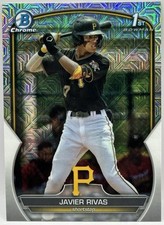 2023 Bowman Chrome - Prospects Javier Rivas 1st #BCP-159 Mojo Refractor PIT