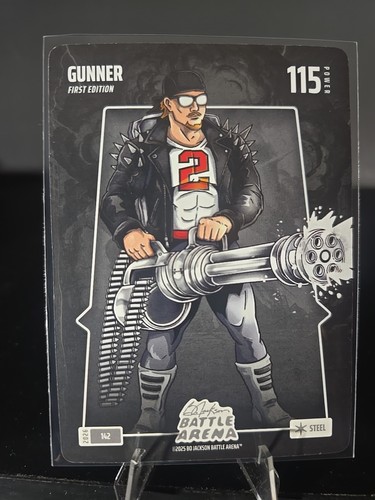 Gunnar Henderson GUNNER Steel 2026 Bo Jackson Battle Arena Card #142 Orioles
