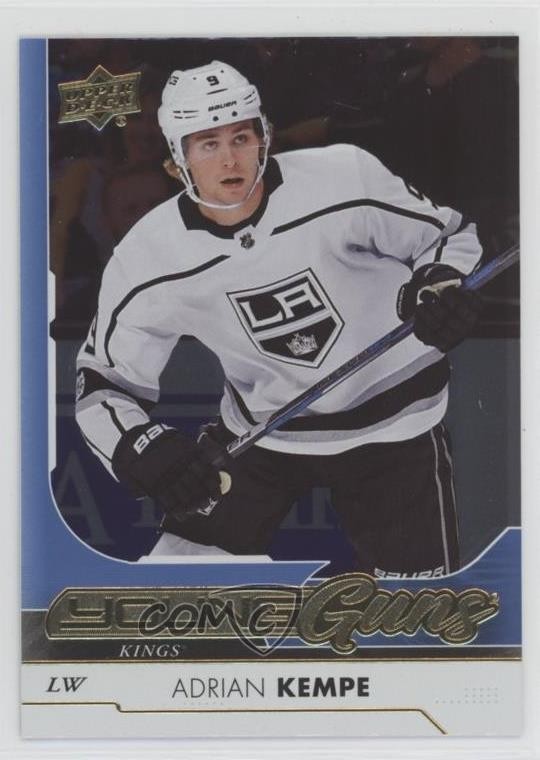 2017-18 Upper Deck Young Guns Silver Foil Adrian Kempe #210 Rookie RC