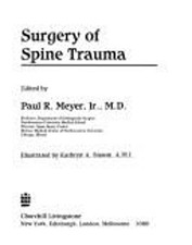 Surgery of Spine Trauma Hardcover