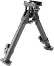 AIM Sports Inc  Handguard Rail Bipod, Black, Small, Short BPARSS