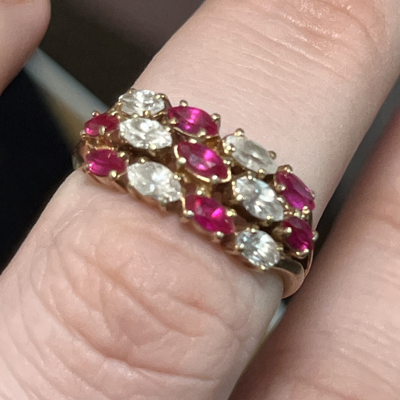 Ruby Ring 14k Gold - image 2