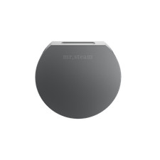 Mr Steam Designer 3 in. Steamhead with AromaTherapy Reservoir-Rnd SatinSteel