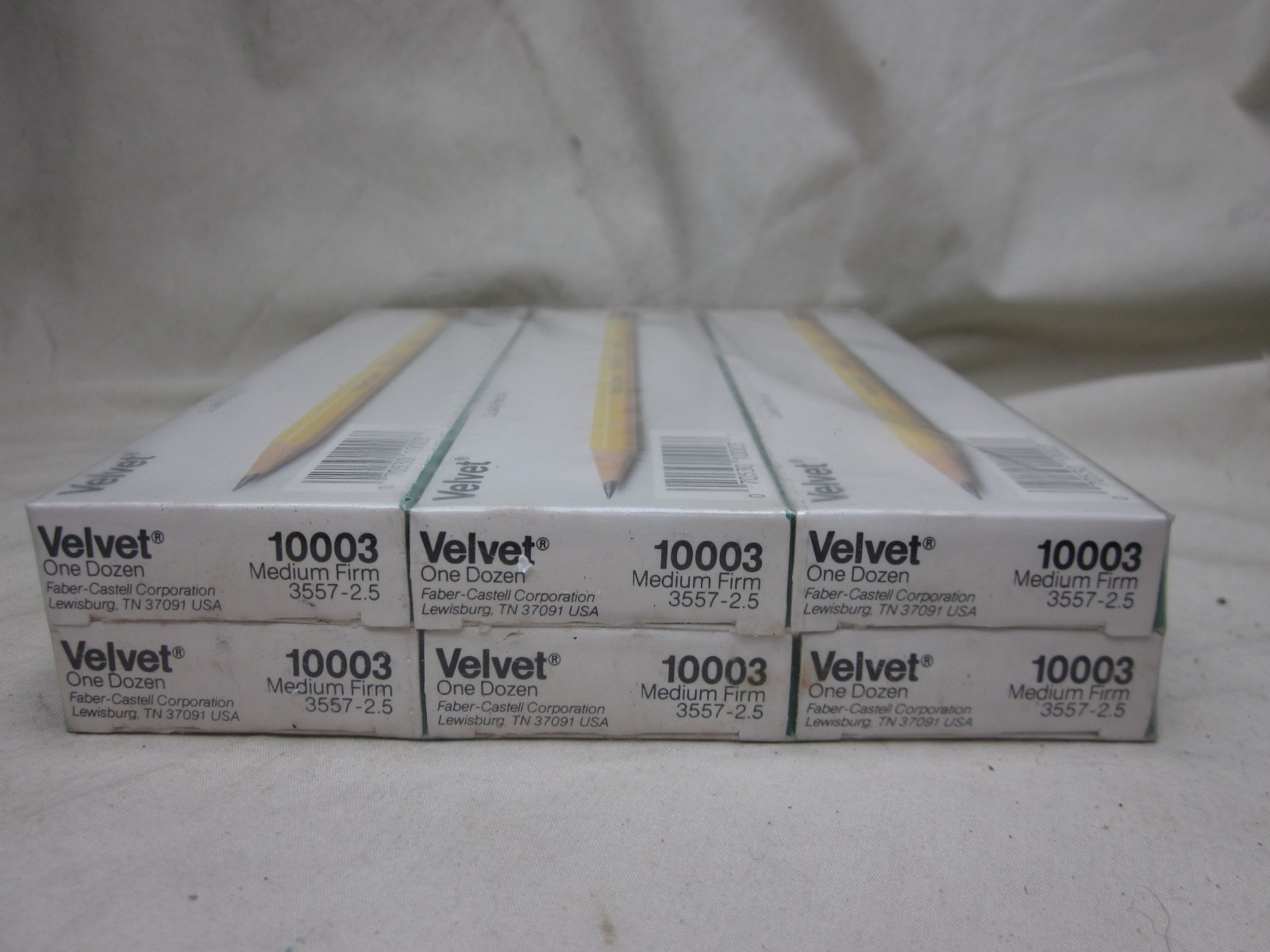 S  Pencil 12 Box X 6 Lot Medium Firm