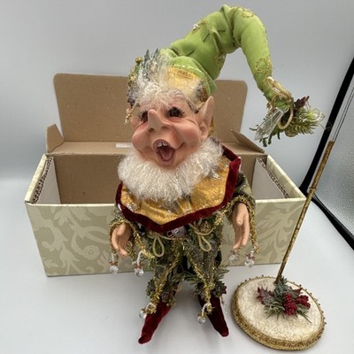 Mark Roberts Christmas Icicle Elf Small 51-82102 Ltd Ed #1530/5000 W/ COA Stand