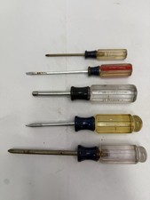 Vintage Craftsman Various screwdrivers, rare, USA, lot of 5