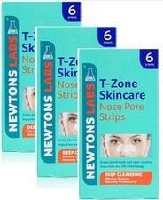3 x 6 T-Zone Clear Out Nose Pore Strips Deep Cleansing Blackheads 