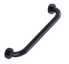 Oil Rubbed Bronze Bathroom Shower Grab Bar, Home Care Bath Handrail 12 Inch 