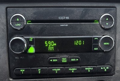 2004-2010 Ford 6 disc CD RADIO F150 F250 Edge Explorer Fusion Expedition TESTED
