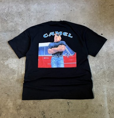 Vintage Camel Cigarette Shirt 90's Joes Garage large