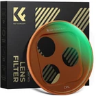 K&F Concept Adjustable CPL Filter HD Lightweight for iPhone 17/16 /15 /14 Pro