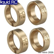 Hot Racing SXTY155H 3.3g Brass Wheel Weights ...