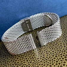 Kreisler USA 17.5mm Mesh Milanese Bracelet Fits Bulova Accutron