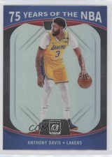 2021-22 Panini Prizm Optic 75 Years of the NBA Anthony Davis #28 s3g