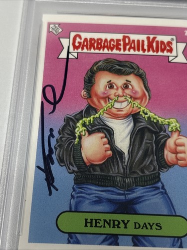 Signed Happy Days Henry Winkler Fonzie The Fonz Spoof 2023 GPK PSA DNA Auth - Picture 2 of 3