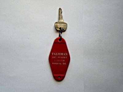 Talisman Ski Resort Hotel Key & Fob Kimberley Ontario Canada - Closed