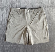 Billabong Men's Hybrid Shorts 18  Men's Size 32 Charcoal Gray NEW WITH TAGS