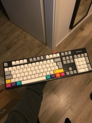Varmilo Vintage Days CMYK MA104C ISO Keyboard Mechanische Tastatur