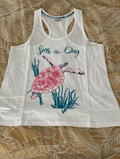 Avon  Sealife PJ Size M (UK 12-14) - Blue And White Brand New with Tags