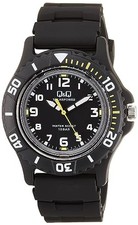 CITIZEN Q&Q Watch E02A-001VK Men's Black NEW